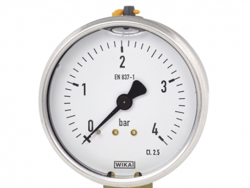 113.53波登管壓力表，銅合金材質(zhì)