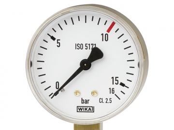 111.11, 111.31波登管壓力表，銅合金材質(zhì)