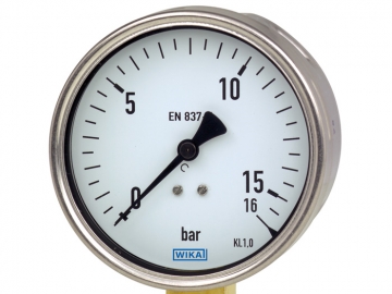 212.20波登管壓力表，銅合金材質