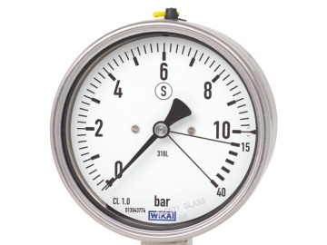 232.36, 233.36波登管壓力表，不銹鋼材質(zhì)