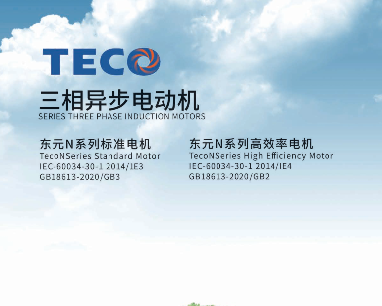 東元N系列電機(jī)樣冊(cè)